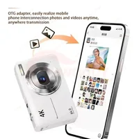4K HD 64M Pixels Mini Digital Camera with 2.4 Inch Screen Student Digital Cam Auto Focus 18x Zoom Photography Outdoor Travel 2