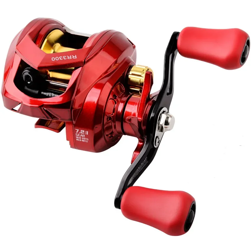 Carrete De Pesca Sougayilang Baitcasting 18 + 1BB 8KG Max Drag 7 . 2