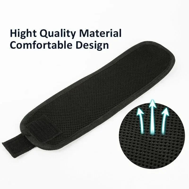 Pulseira magnética para segurar parafusos unhas e brocas, porta-ferramentas de pulso, cintos com ímãs fortes, 5 fileiras 4