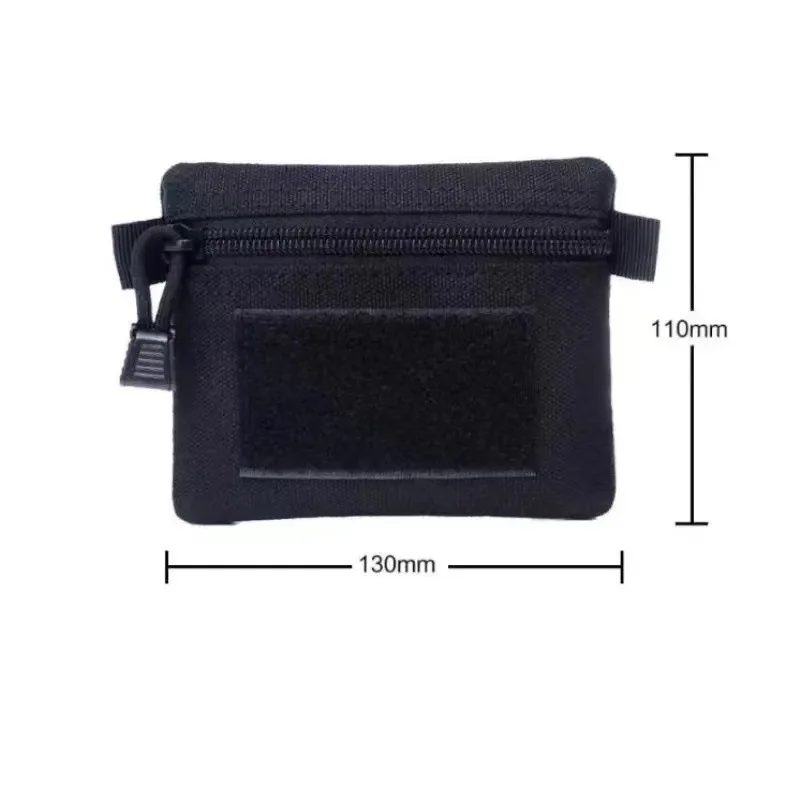 EDC Molle 허리 파우치 야외 캠핑 하이킹 사냥 여행을 위한 방수 휴대용 지퍼 지갑 팩