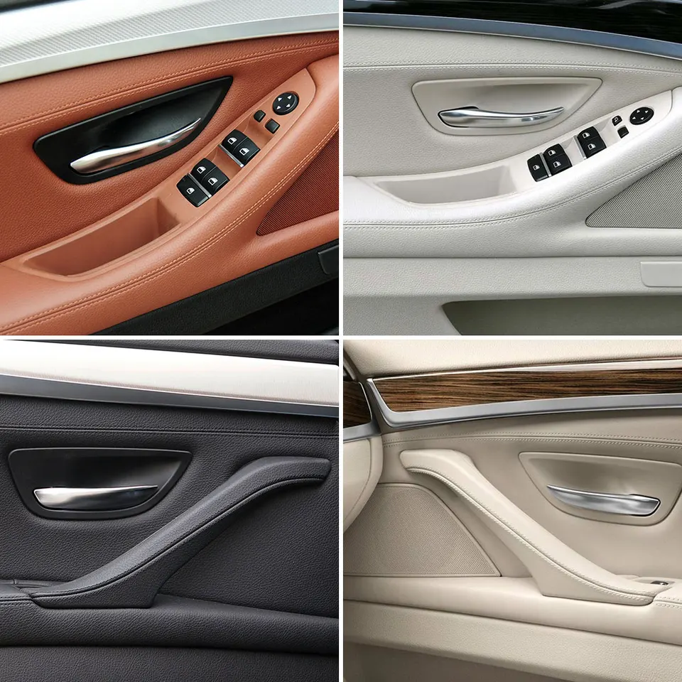 Aggiornato Lato Sinistro Maniglia Interna Della Porta Pannello di Rivestimento Beige Oyster Nero Per BMW Serie 5 F10 F11 F18 520i 523i 525i 528i 535i 34 Aggiornato Lato Sinistro Maniglia Interna Della Porta Pannello di Rivestimento Beige Oyster Nero Per BMW Serie 5 F10 F11 F18 520i 523i 525i 528i 535i 34