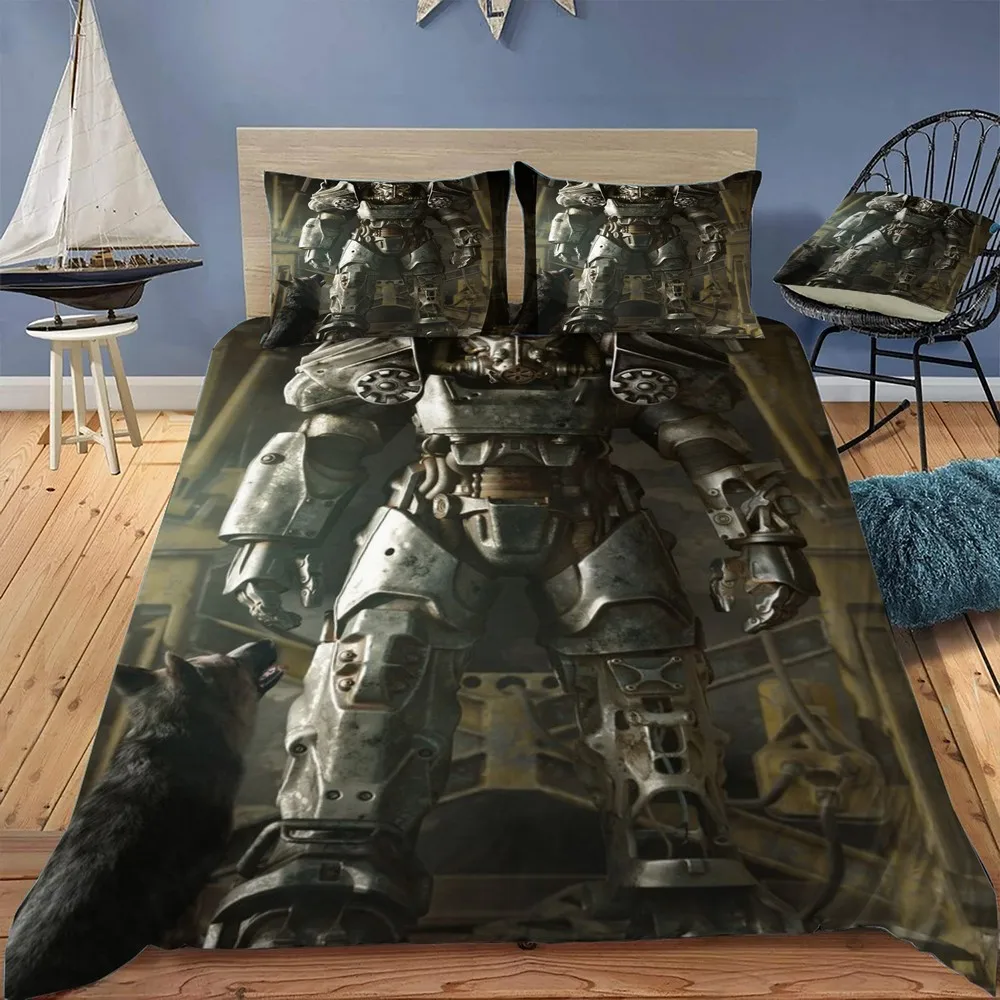 

Power Armor Bedding Set For Bedroom Soft Bedspreads For Double Bed Duvet Cover Quality Quilt Cover And Pillowcase
