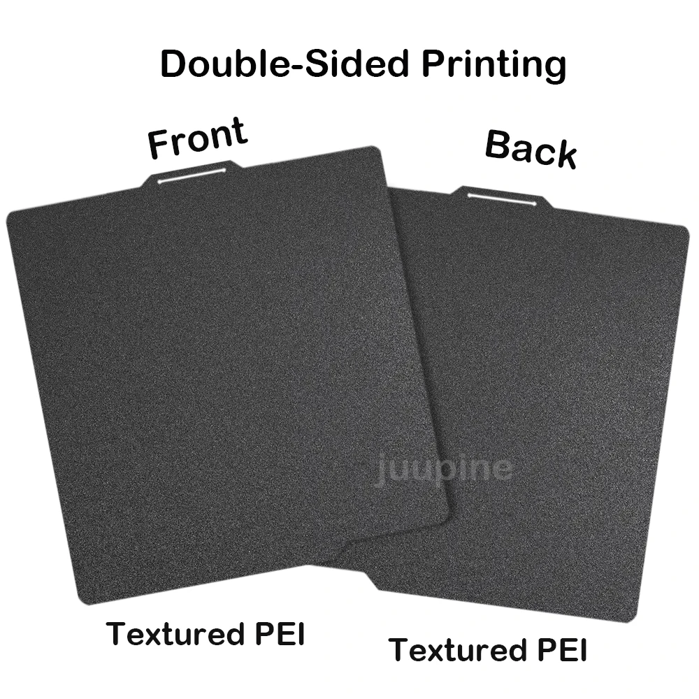 Enhanced Build Plate - Textured PEI Sheet, Spring Steel, 257x257