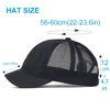 Summer Mesh Short Brim Baseball Cap Men Women Breathable Dad Hat Adjustable Solid Trucker Style Low Profile Caps 2
