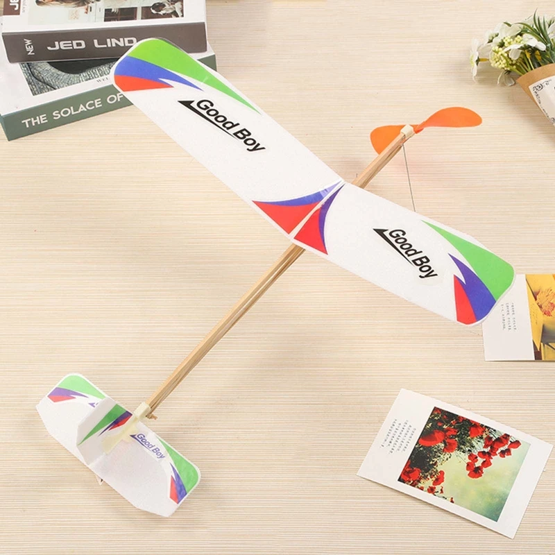 

Gliders Rubber Band Powered Aircraft Helicopter for Kids Toddler Children Birthday Party Favor Prize Reward