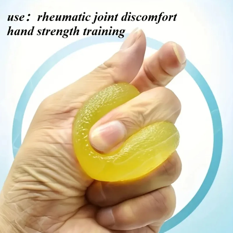 1pc Circular grip ball for pressure relief and release office fitness equipment finger rehabilitation strength training ball