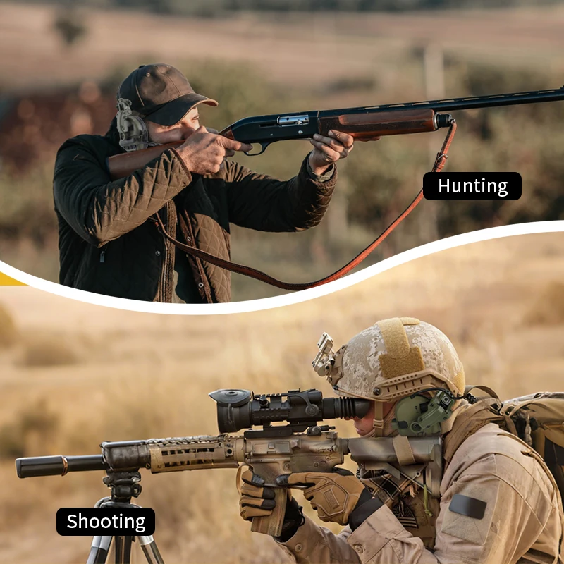 Electronic Earmuffs Tactical Headset Noise Cancelling Headphones Shooting Hunting Active Noise Reduction for ARM NEXT F30
