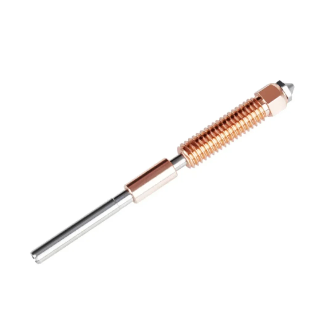 Creality 퀵 스왑 깍지, K1 Max K1C Ender-3 V3 용, 경화강 깍지 업그레이드, 고속 인쇄, 0.4mm, 1 개