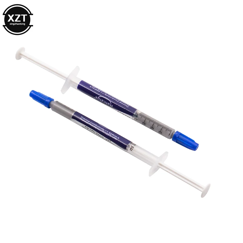 Thermal Grease Silicone Heat Sink Paste CPU Cooler Heatsink 10pcs/lot 1g Grey Silver 10% Silver Included Compound PC