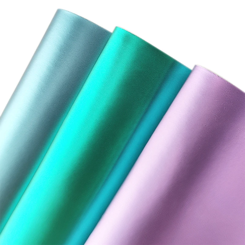 

Matte Metallic PU Faux Leather Fabric for Making Shoe Bag Decoration Craft Belt Bows DIY 46*135cm