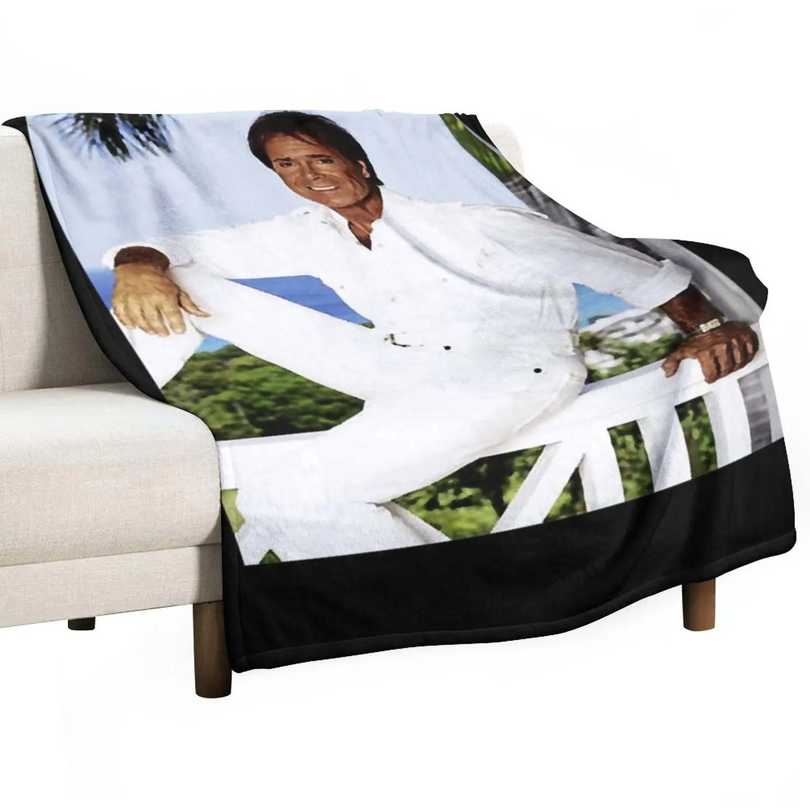 

best ofEnglish singer Cliff RichardEssential T-Shirt Throw Blanket Thermal Blanket Thermal Blankets For Travel Luxury St Blanket