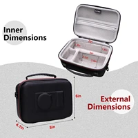 EVA Hard Case for Sony Alpha ZV-E10/1/1F/1 II Vlog Camera with Shoulder Strap Protective Carrying Storage Bag(only case!!!) 3