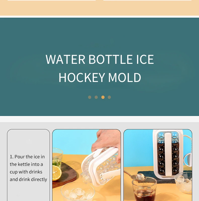Wanhengda Food Contact Material Hockey Pot ice cube making bottle