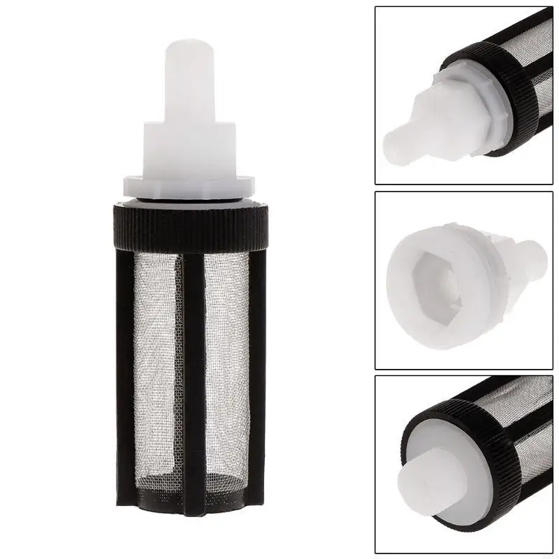 W3JA Aquarium Inflow Inlet Filter for 7mm 8mm Tube Stainless Steel Shrimp Guard