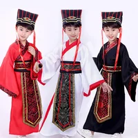 Perform Baby Dress Hanfu Boy Cosplay Children Costumes Traditional Chinese Clothing Vestido Stage Outfit Long Kids Tang Dresses 1