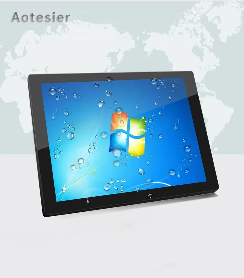 

Промышленное водонепроницаемое закаленное стекло 12 дюймов Wifi Android планшет с открытой рамкой резистивные сенсорные мониторы