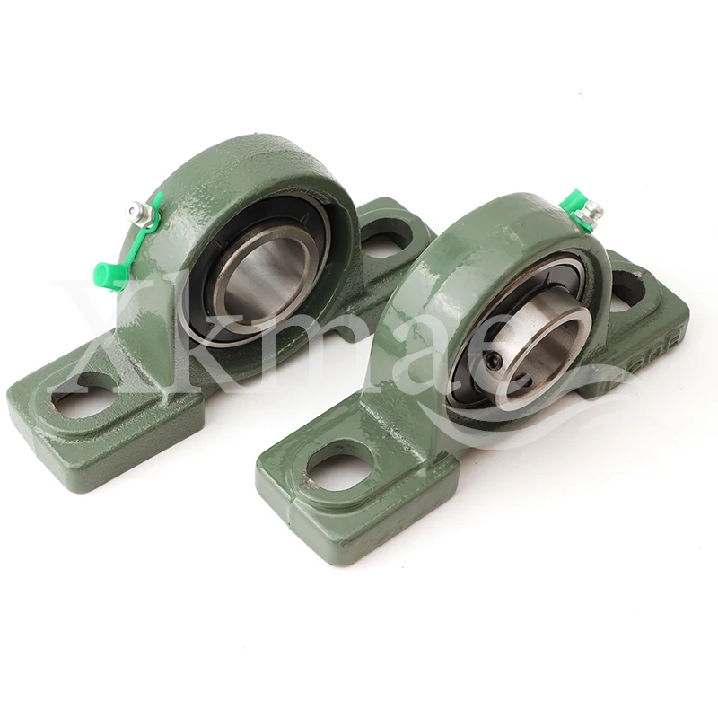 20mm/25mm Mounted Block Cast Housing Self-aligning Pillow Bearing For ATV Buggy Go Kart Electric Quad Bike Rear Axle Parts
