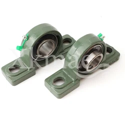 20mm/25mm Mounted Block Cast Housing Self-aligning Pillow Bearing For ATV Buggy Go Kart Electric Quad Bike Rear Axle Parts