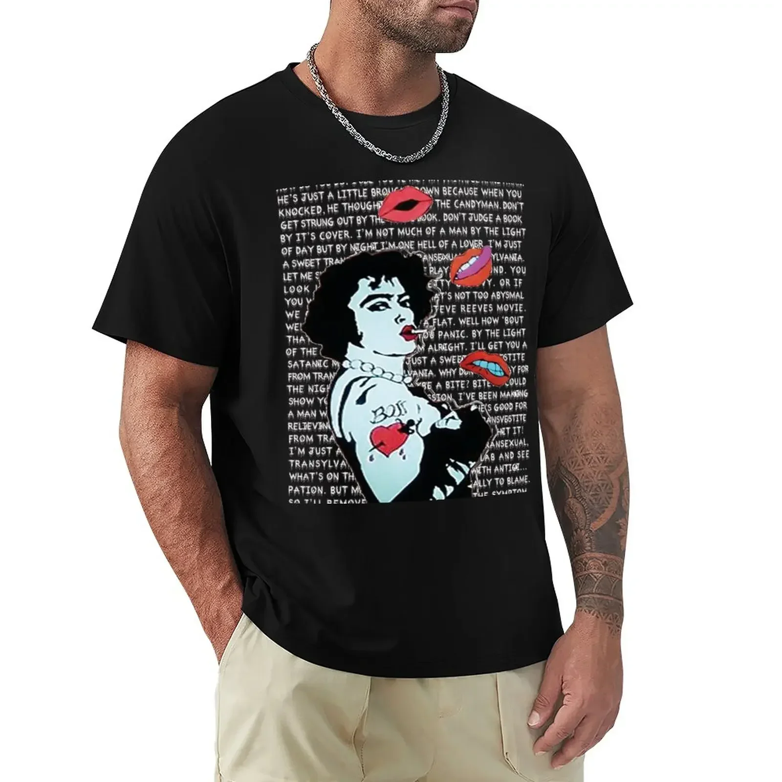 

Sweet Transvestite T-Shirt anime graphics for a boy men t shirts graphics quick-drying anime fruit of the loom mens t shirts