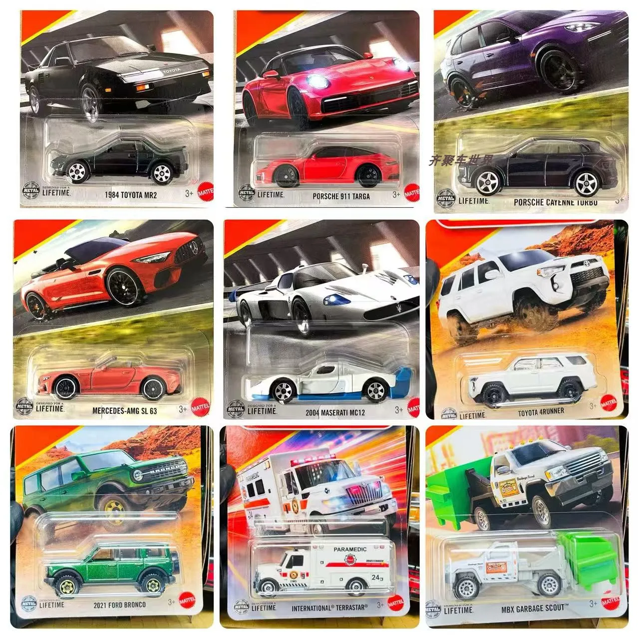 マッチボックス 60個 セット AZ-1 MR2 レネゲード ポルシェ テスラ テスラ｜MATCHBOX マッチボックス | Mattel マテル