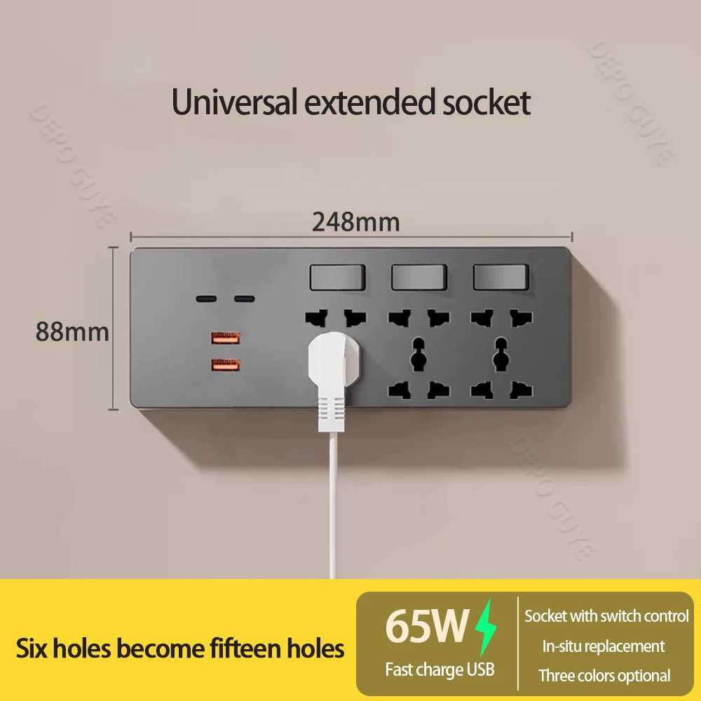 الولايات المتحدة المكسيك القياسية توسيع المقبس، ال...