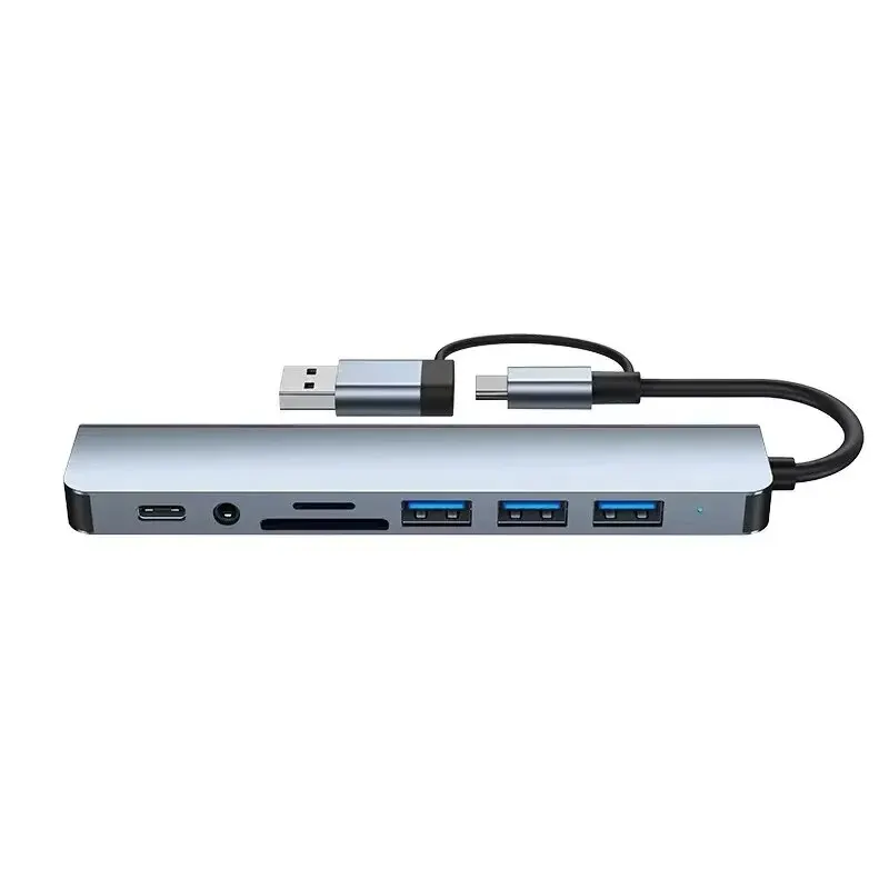 Coolcirc 5 In 1 Type C USB 3.0/2.0 HUB TF/SD Card Reader USB-C USB-A HUB Splitte