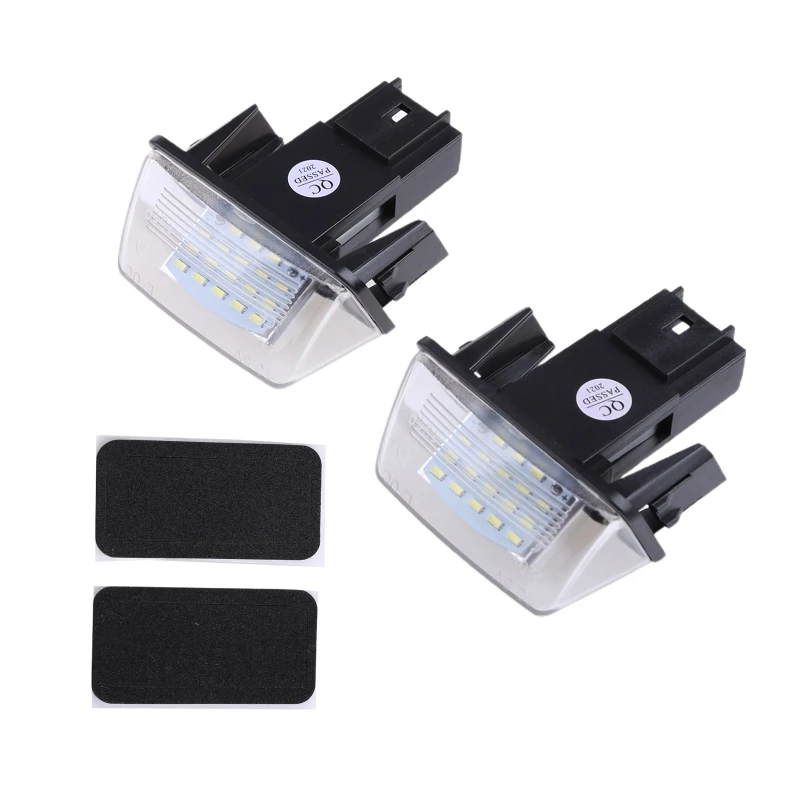 

2Pcs/set 18 LED License Number Plate Lights Lamp For 206 207 307 308 406