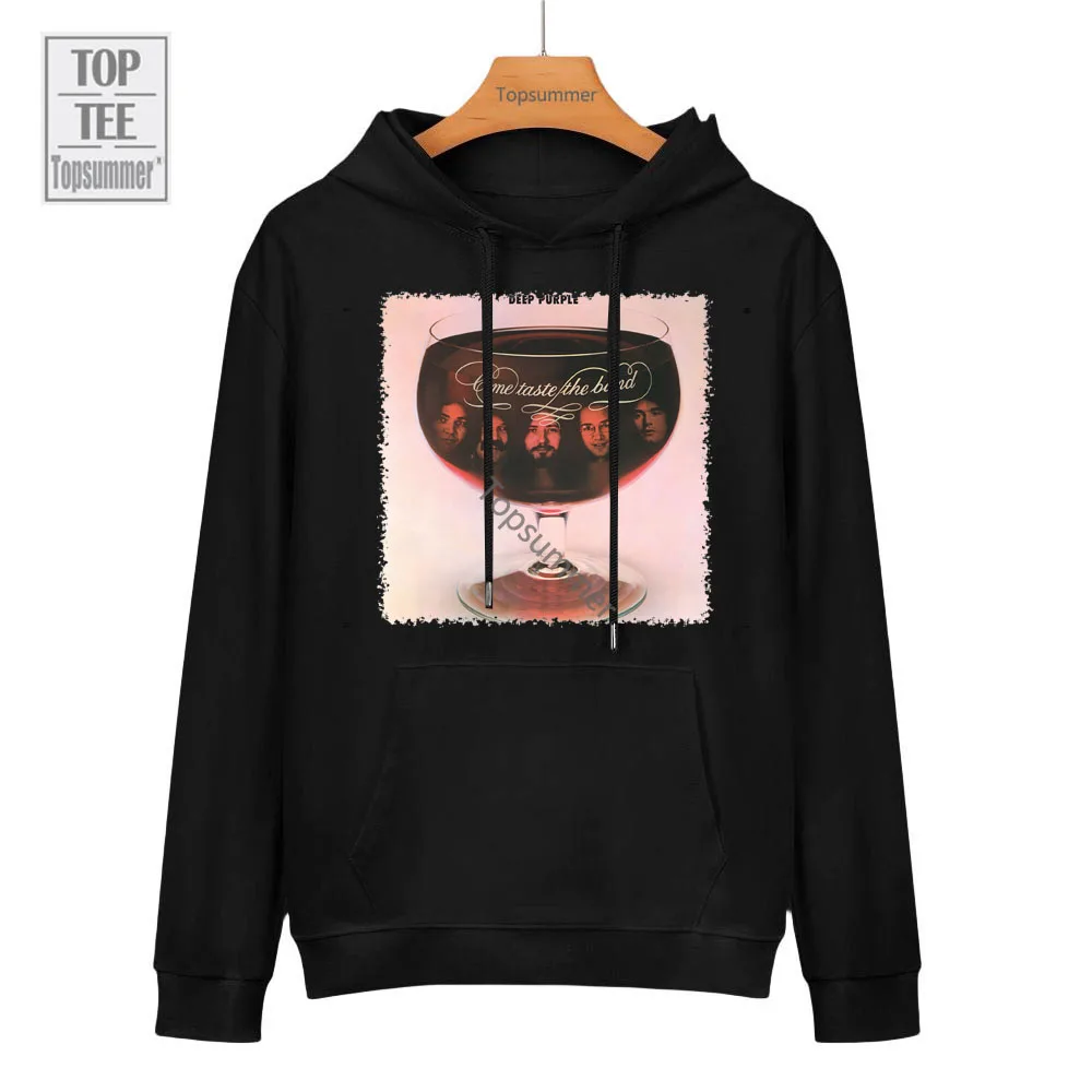 

Come Taste the Band Album Sweatshirt Deep Purple Tour Hoodies Mens Hip Hop Streetwear Sweatshirts Big Size Clothings