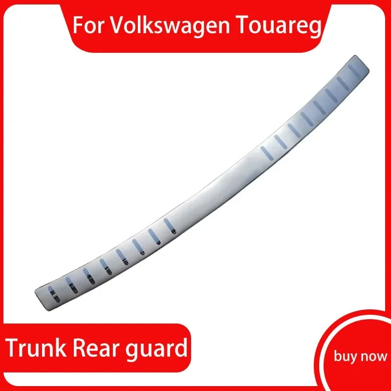 

Стайлинг автомобиля, протектор заднего бампера, порог, багажник, задняя защита, протектор, крышка, отделка для Volkswagen Touareg 2019