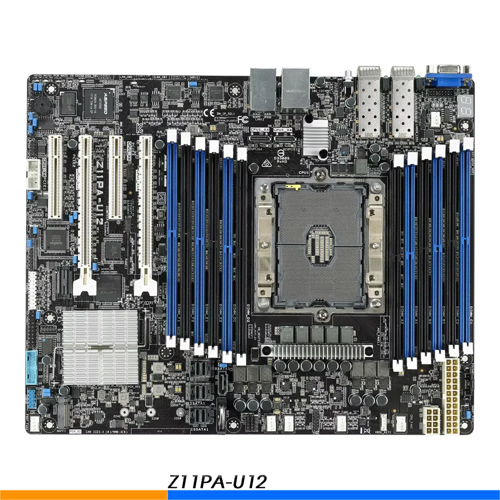 Original Server Motherboard For Supermicro For Z11PA-U12 10G-2S C621 LGA3647 Good Quality Hot 1 Original Server Motherboard For Supermicro For Z11PA U12 10G 2S C621 LGA3647 Good Quality Hot
