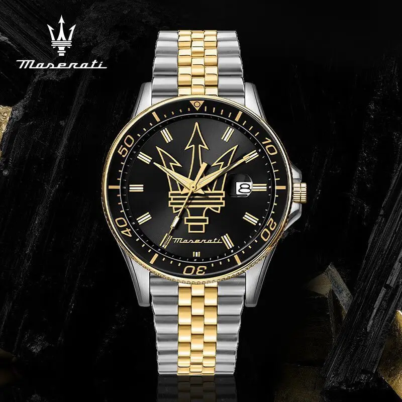 Original Maserati watches men's luxury fashion trends in