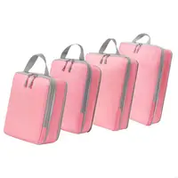 P0UA Set of 4 Multipurpose Compression Organizers Bags Closet and Luggage Storage Bag 2