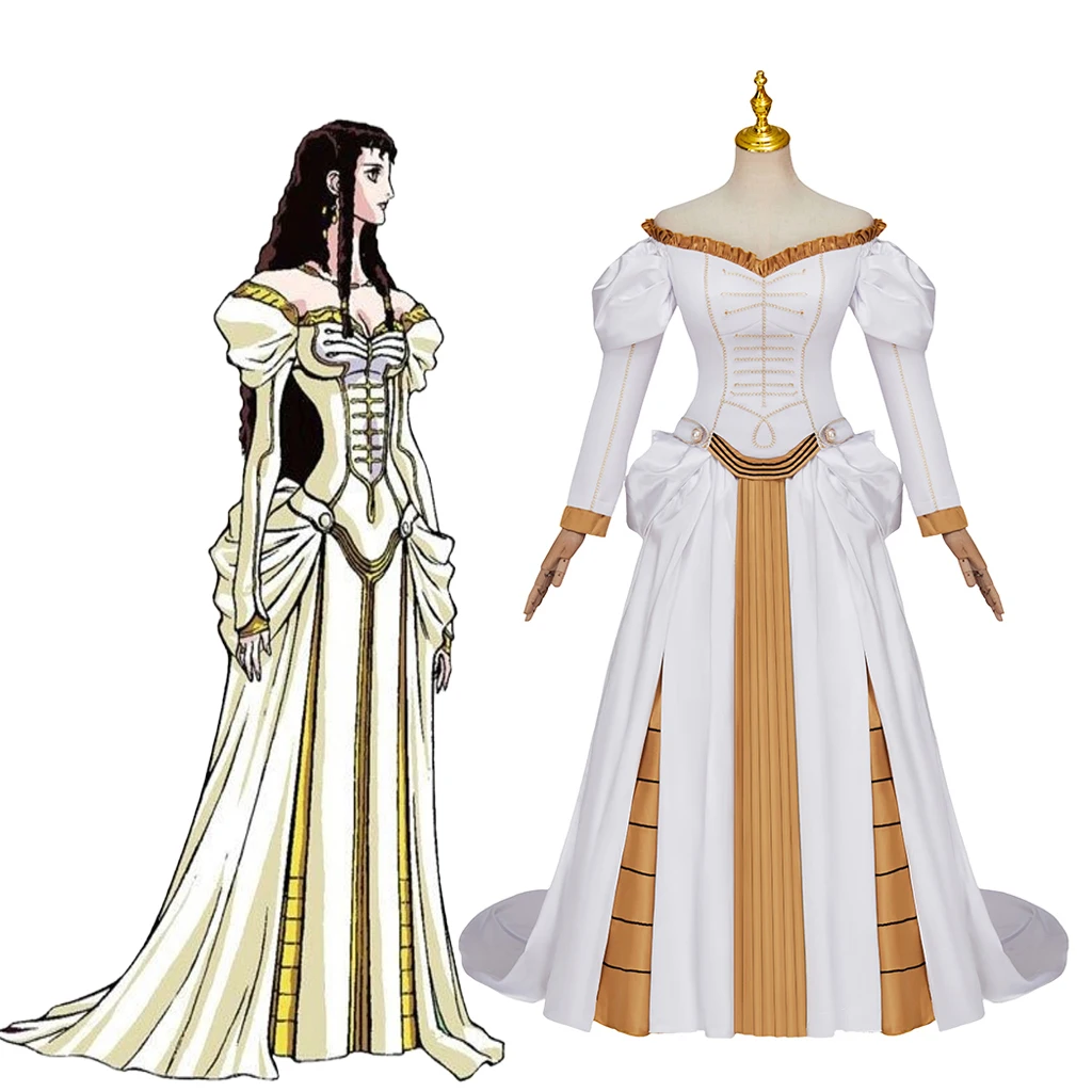 

Charlotte Elbourne Cosplay Vampire Hunter D Anime Women Baroque Gothic Princess Dress Halloween Carnival Party Ball Gown