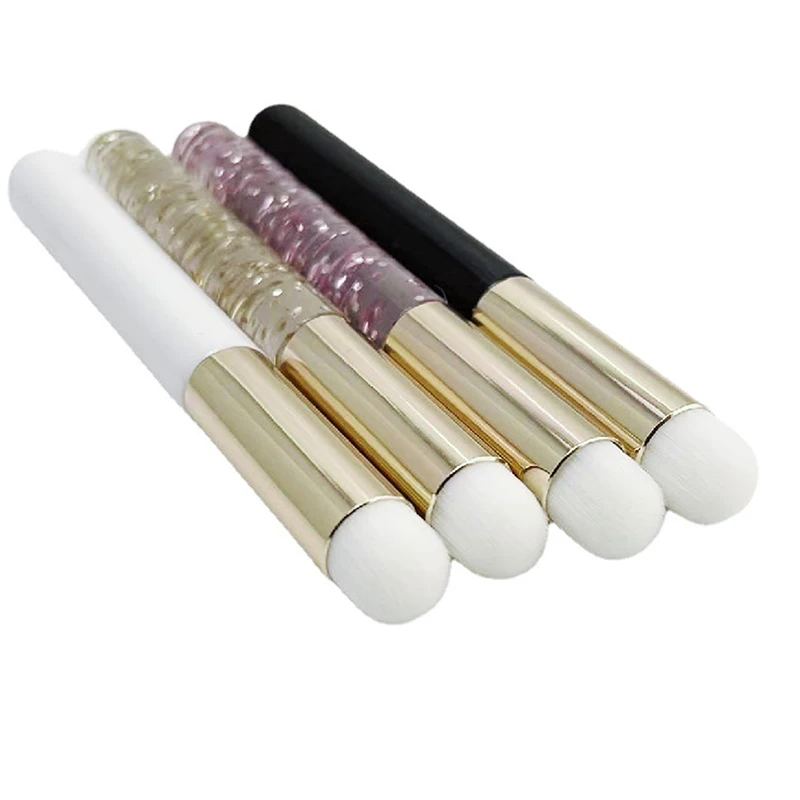 Makeup Brush 3pcs Silicone Lip Balms Lip Mask Brush With Sucker Dust Cover Lipstick Cosmetic Makeup Brushes Lipstick Brush With Storage Box