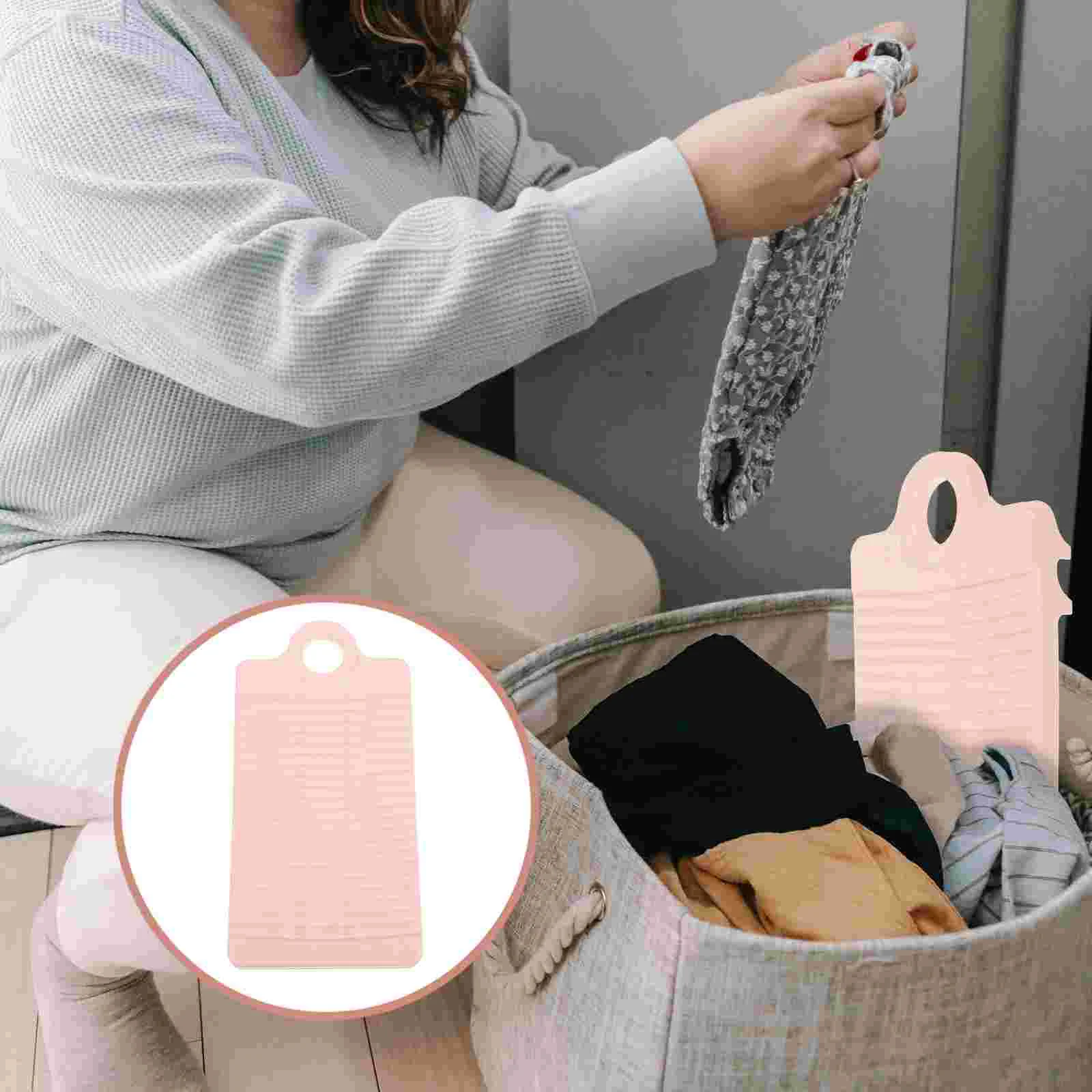 

Non-Slip Washing Washboard Laundry Washing Plate Plastic Home Washing Scrubbing Board Creative Laundry Washboard For Home (Blue)