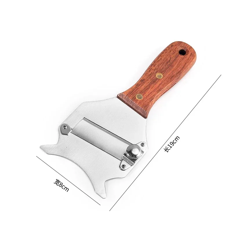 Stainless Steel Wooden Handle Truffle Planer Beech Wood Rosewood Handle Truffle Planer Slicer Knife