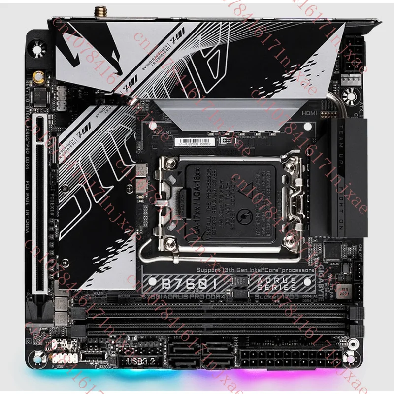 Intel B760 Mini-ITX Motherboard For GIGABYTE B760I AORUS PRO DDR4