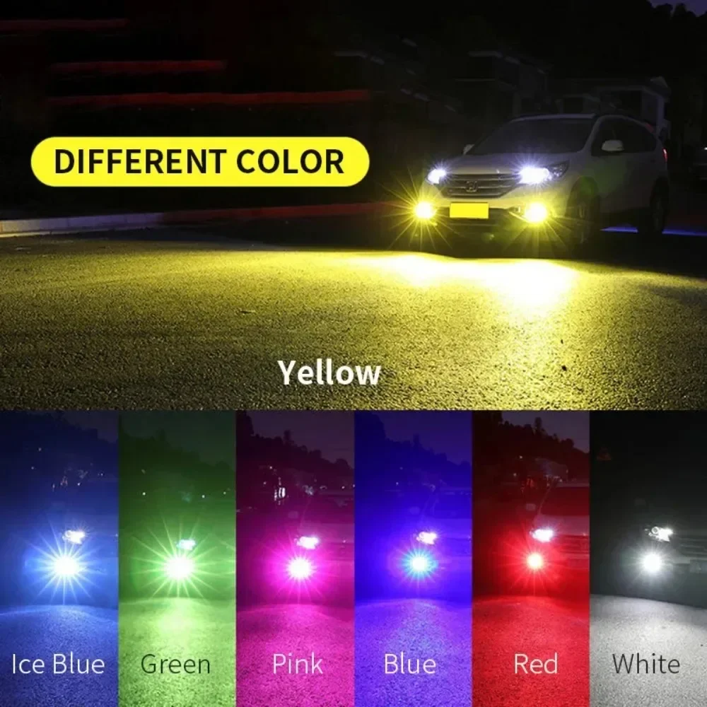 LED Car Lights LED Lights LED Bulbs LED Headlights LED Car Headlights Car Headlamps HID Headlight Bulbs Car LED Fog Light H11H7 9005 9006 with Flashing Emergency Warning Strobe Led Light 9005 9006 H3 880 881 12V 24Leds Auto Lights