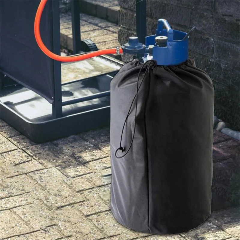 

BBQ Gas Cylinder Waterproof Cover Outdoor Rainproof Oven Gas Stove Dust Cover Camping Accessories Waterproof Oxford Cloth Bag