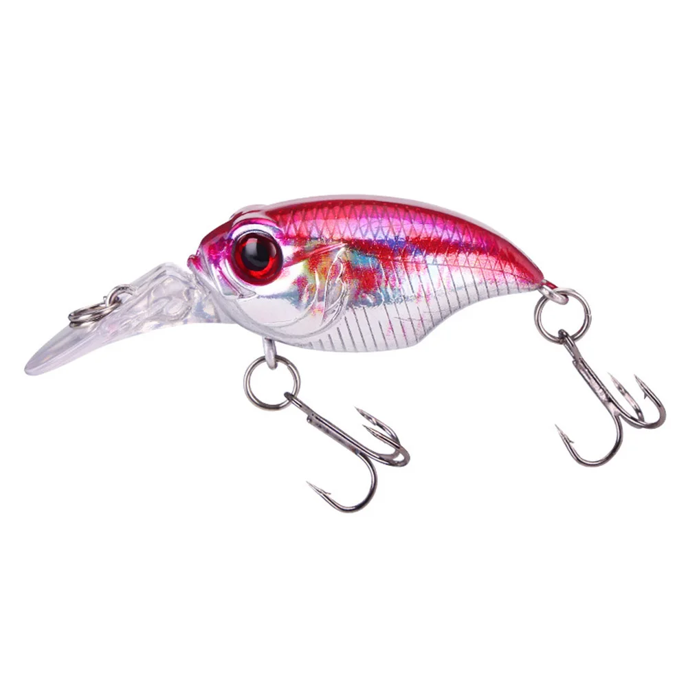 

Lifelike Design for Maximum Attraction 6g4cm Artificial Bait Minnow Fishing Lure Bass Crankbait Tackle Wobbler