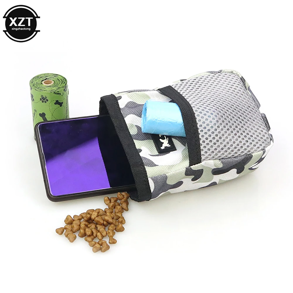 Dog Training Bag Outdoor Portable Training Dog Snack Bag Detachable Strong Wear Resistance Large Capacity Puppy Snack Reward Waist Bag Pet Supply