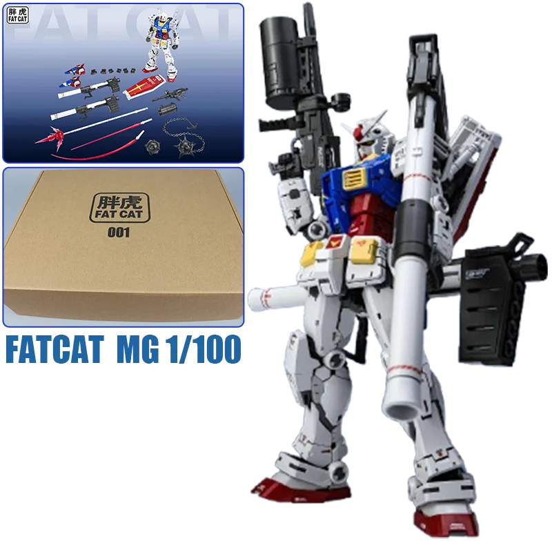 RG拡大版 1/100 RX-78 ガンダム FAT CAT 全塗装完成品 ① RG拡大版 1/100 RX-78 ガンダム FAT CAT 全塗装完成品 ① - メルカリ