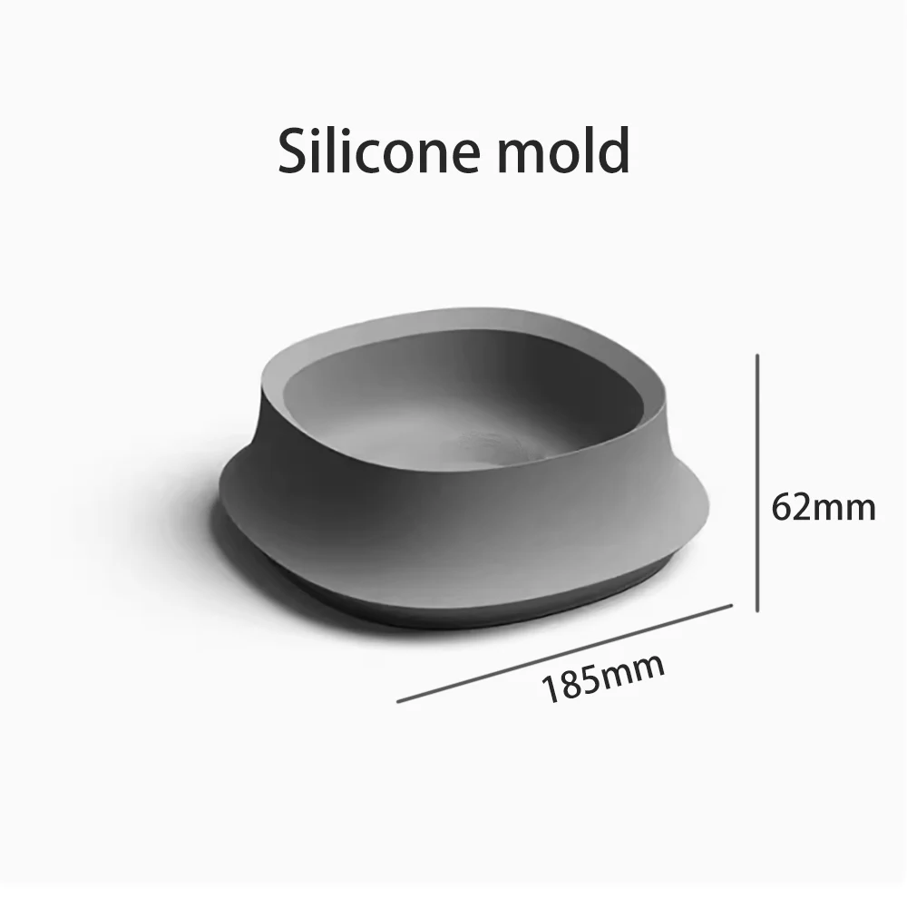Novelty Silicone Mold for Nordic Style Cement Flower Pots, Dried Flower Vases, Water Arrangement, Household Ornaments