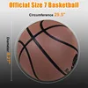 Mute Bouncing Basketball Ball Standard Size 7 Indoor Dribble Practice Silent Basketball Bounce Quietly Soft Foam Ball No Noises 6