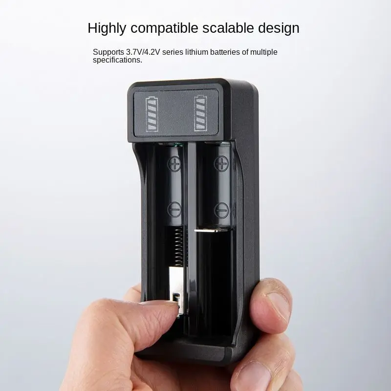 4 Slot 3.7V 18650 Charger Lii-PD4 USB Independent Charging Electronic 16340 14500 26650 Battery Charger Power Bank Battery Charger Battery Charger Adapter