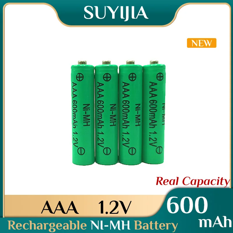 AAA-1-2V-600mah-NI-MH-Rechargeable-Battery-for-Portable-Tape-Clocks ...