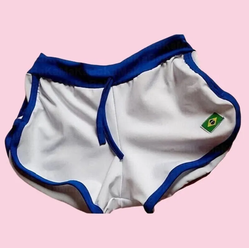 

Шорты Y2k женские с вышивкой, повседневные пляжные в готическом стиле, с поясом на резинке, с принтом, в Корейском стиле, летние Y2k