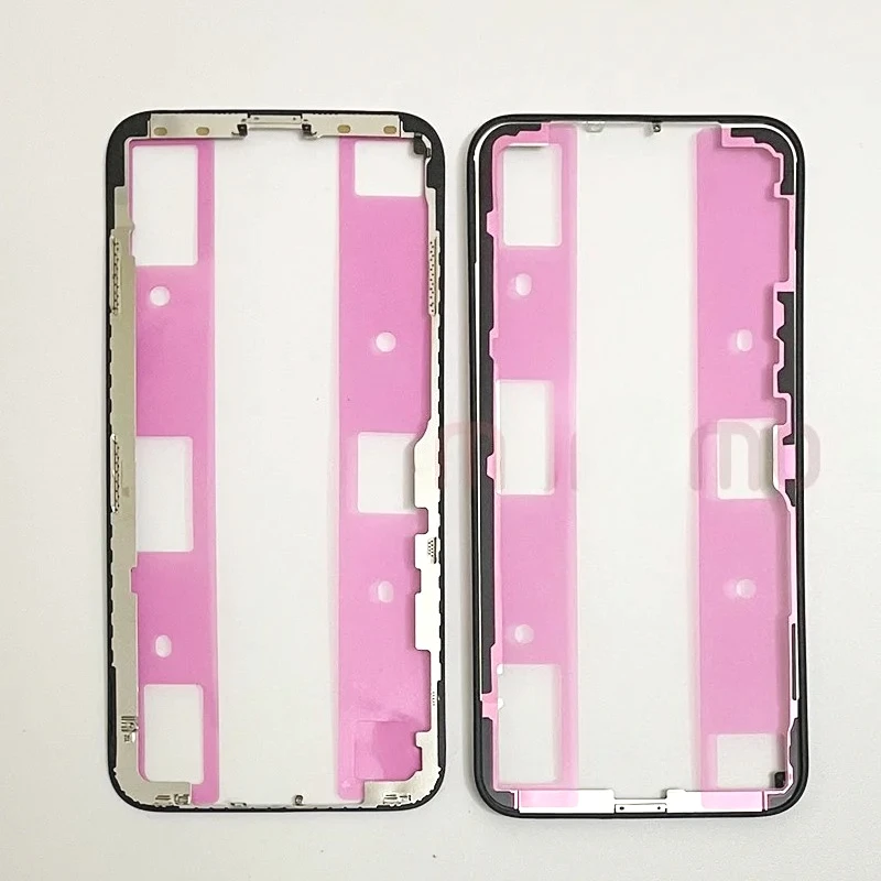 Apple IPhone 6G Cadre LCD Lunette Avant Incl. Adhésif Blanc - NKS Center