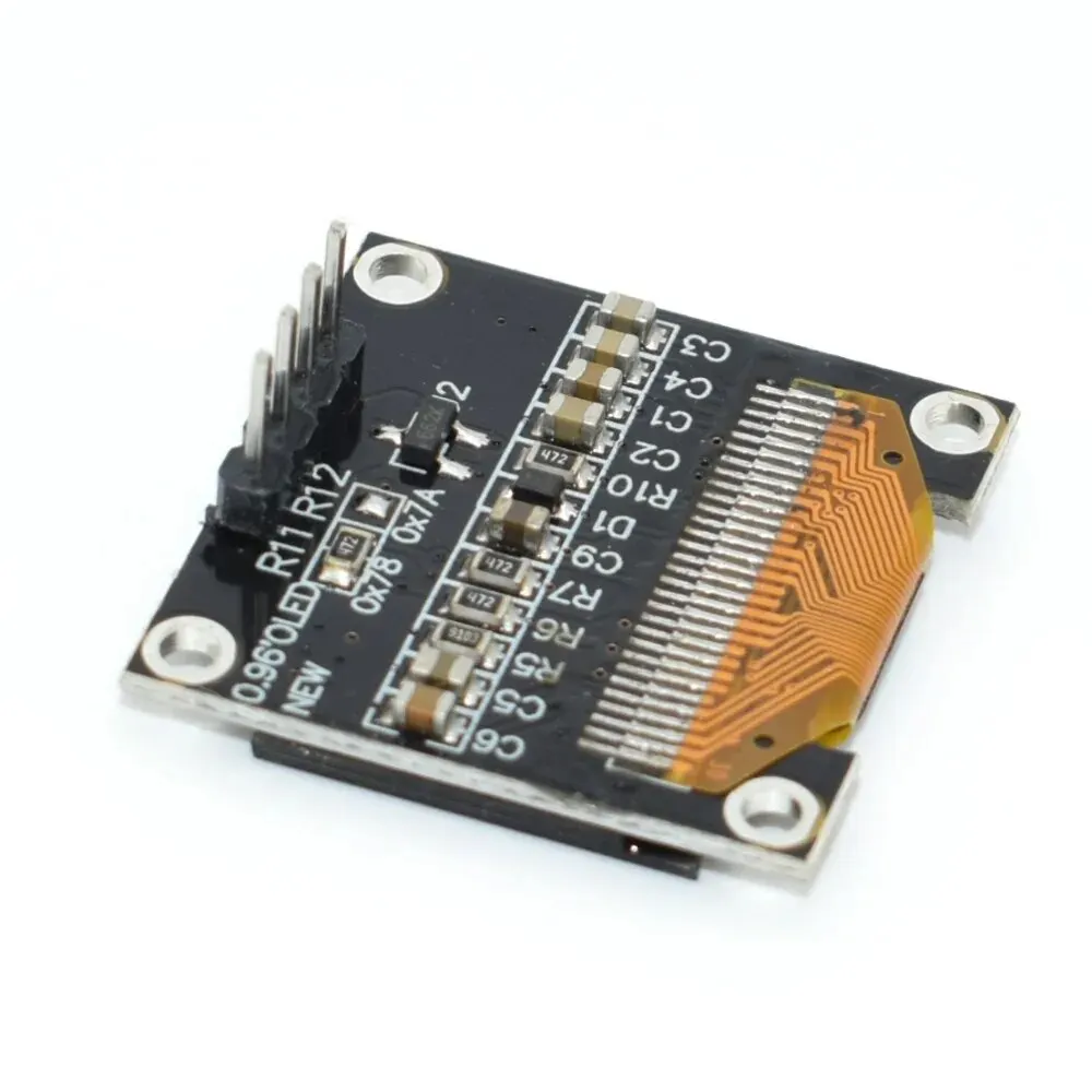 TENSTAR 0.96 Inch I2C OLED Display Module Driver chip SSD1315 White Blue Yellow 128X64 4Pin IIC Serial 12864 LCD Screen Board