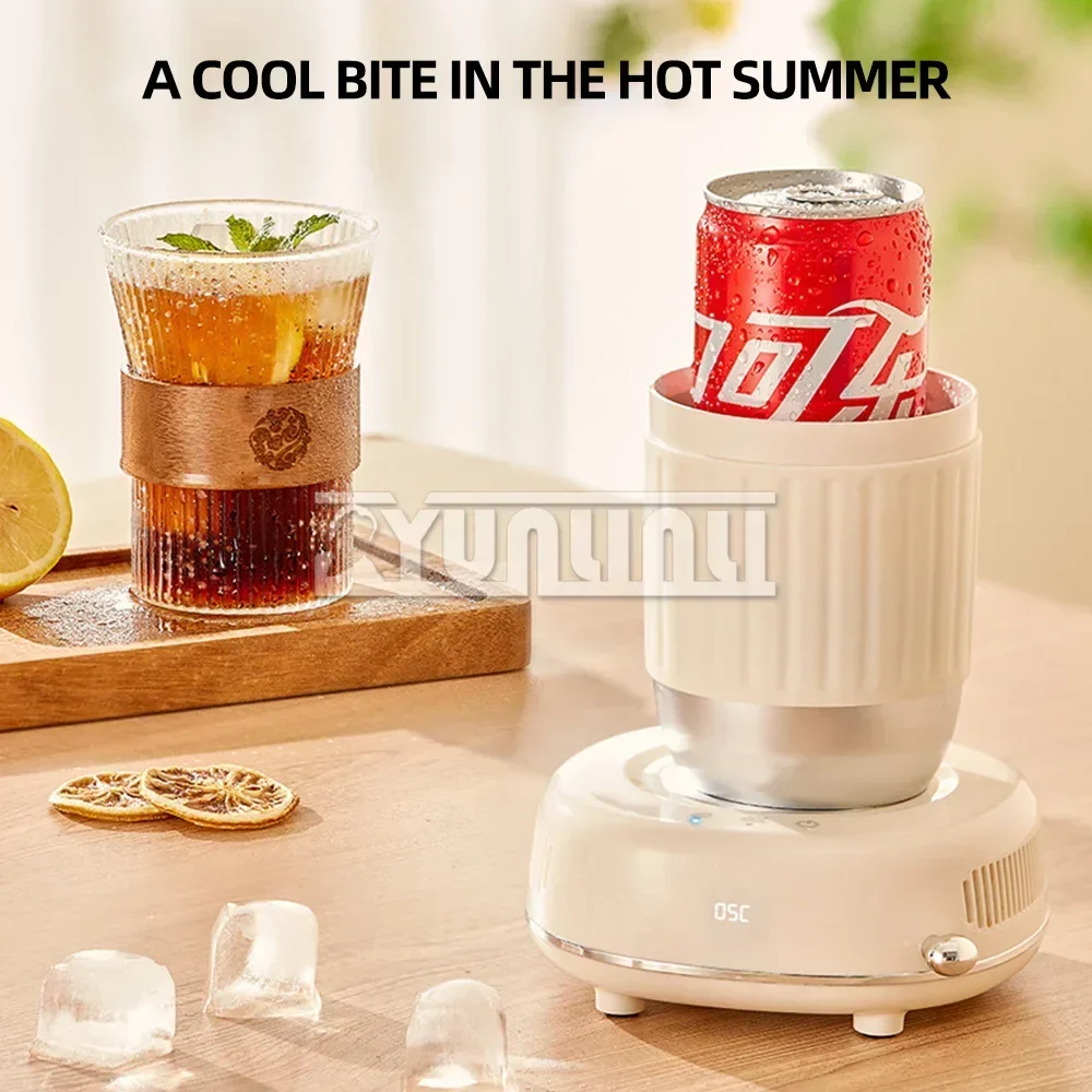 New 400ml Smart Refrigeration Cup Portable Iced Cooling Cup Hot & Cold Use For Home And Office